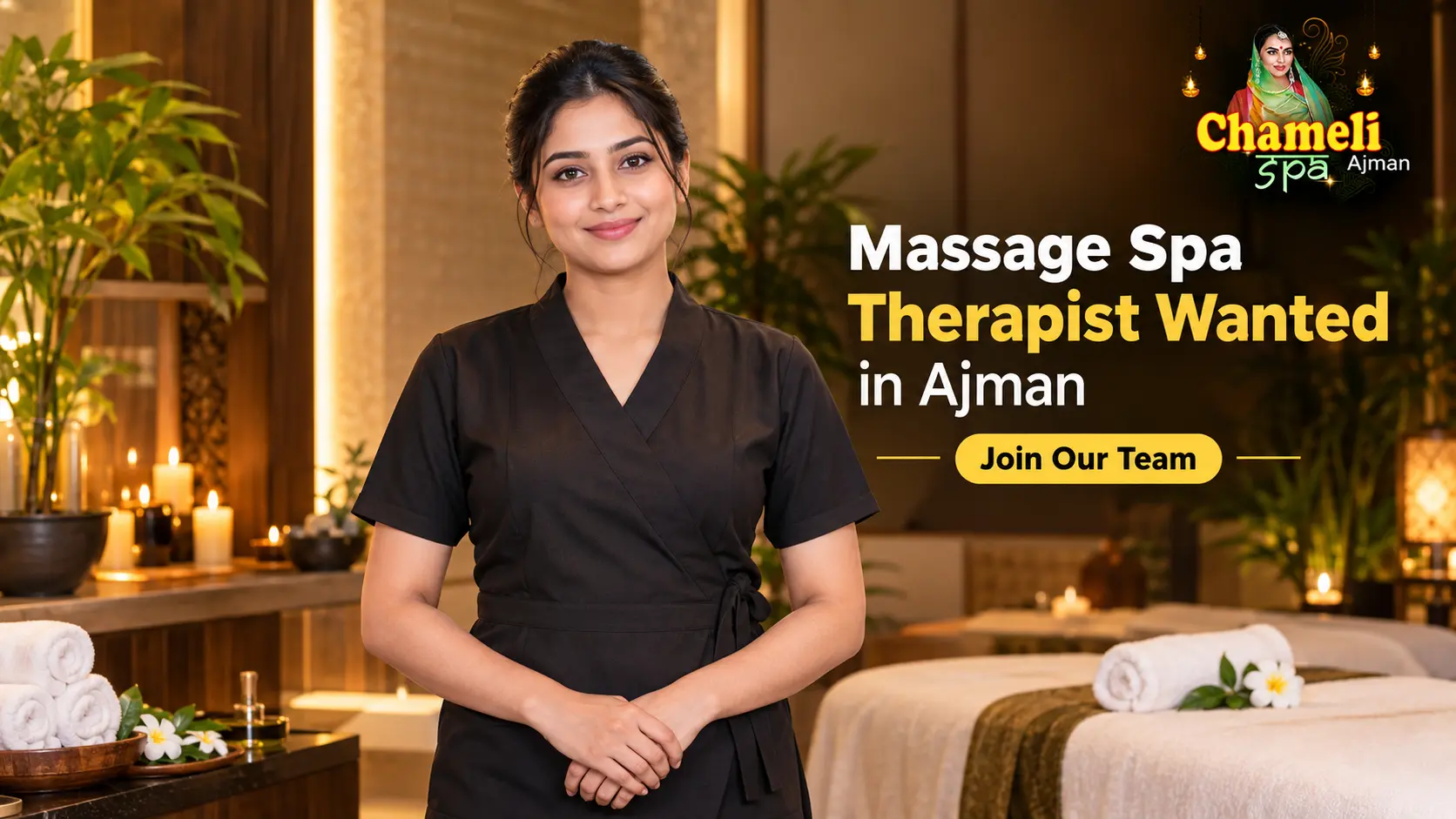 Massage Spa Therapist Wanted in Ajman – Join Our Team